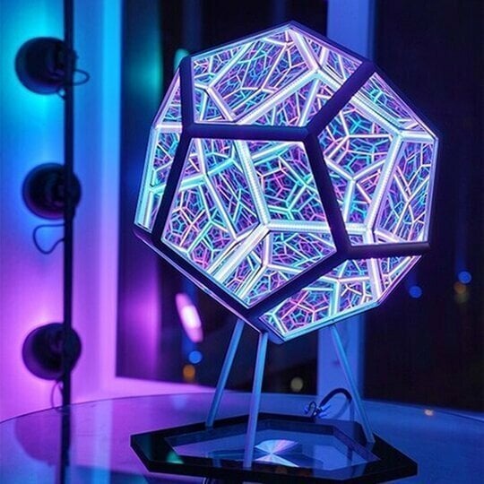 (🎁202 New Year Hot Sale🎁 49% Off🎁)Infinite Dodecahedron Color Art Light