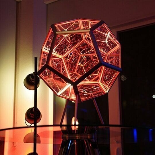 (🎁202 New Year Hot Sale🎁 49% Off🎁)Infinite Dodecahedron Color Art Light