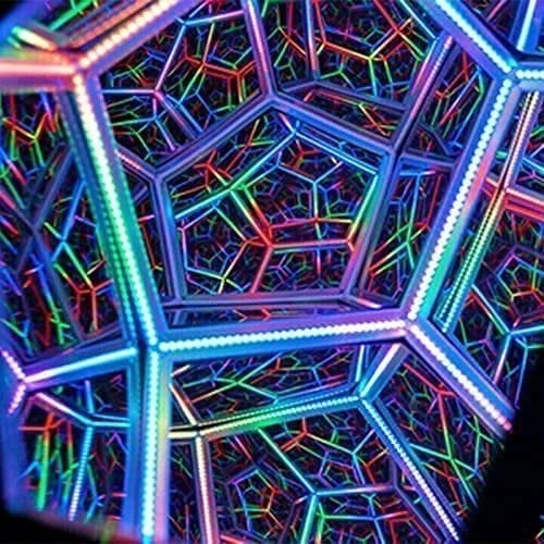 (🎁202 New Year Hot Sale🎁 49% Off🎁)Infinite Dodecahedron Color Art Light