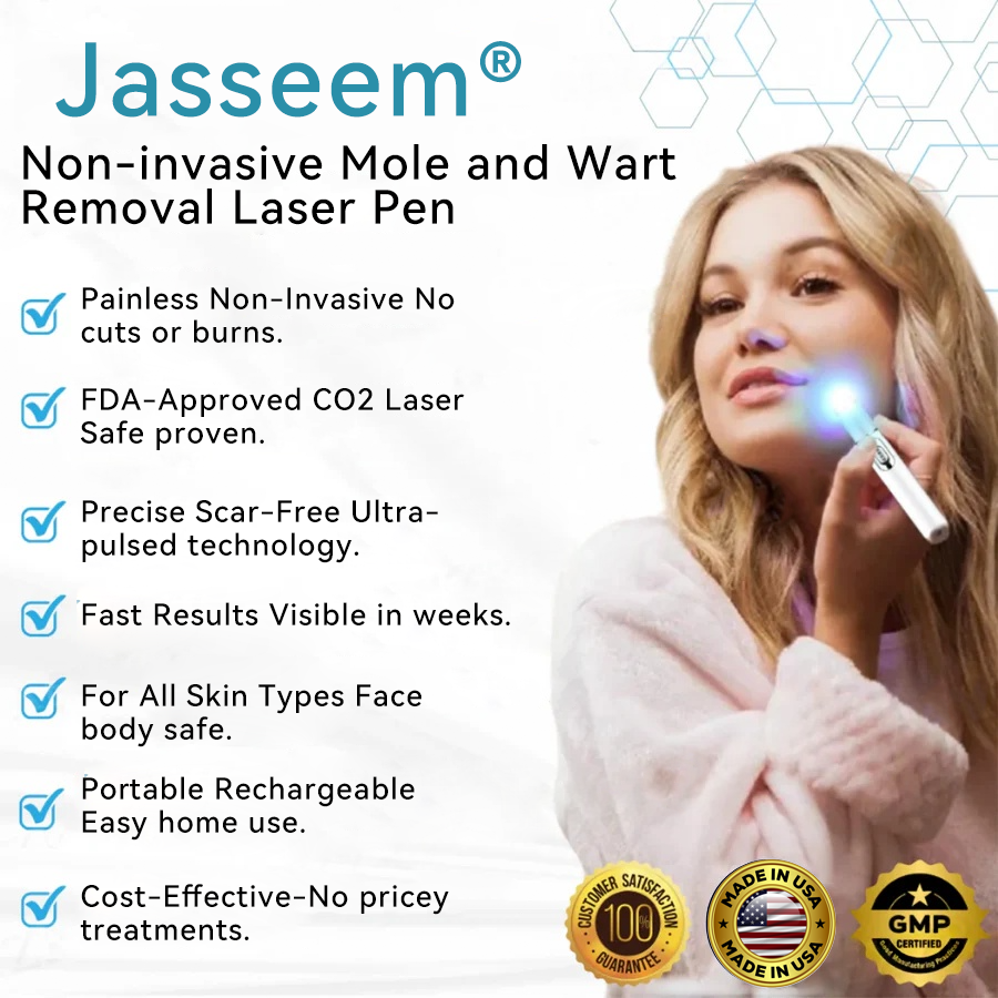 ๐๐๐ฌ๐ฌ๐๐๐ฆยฎ Medical-Grade Laser Pen ๐ (Powered by COโ laser technology โ effectively removes moles, warts, skin tags, pigmentation spots, and other skin imperfections)